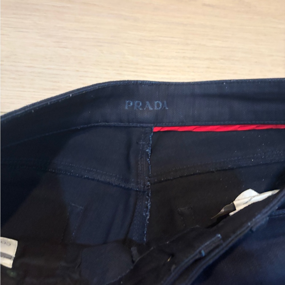 Prada Women's Dark blue Straight Jeans - Picture 5 of 8